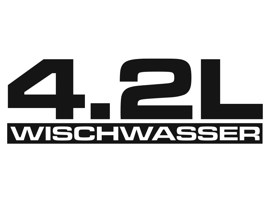 Aufkleber 4.2L Wischwasser JDM Sticker 12 x 4 cm AG-0082