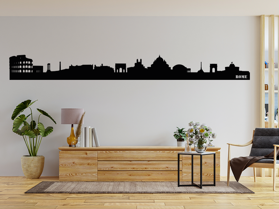 Wandtattoo Rom Skyline bis zu 280 x 29 cm WT-0009