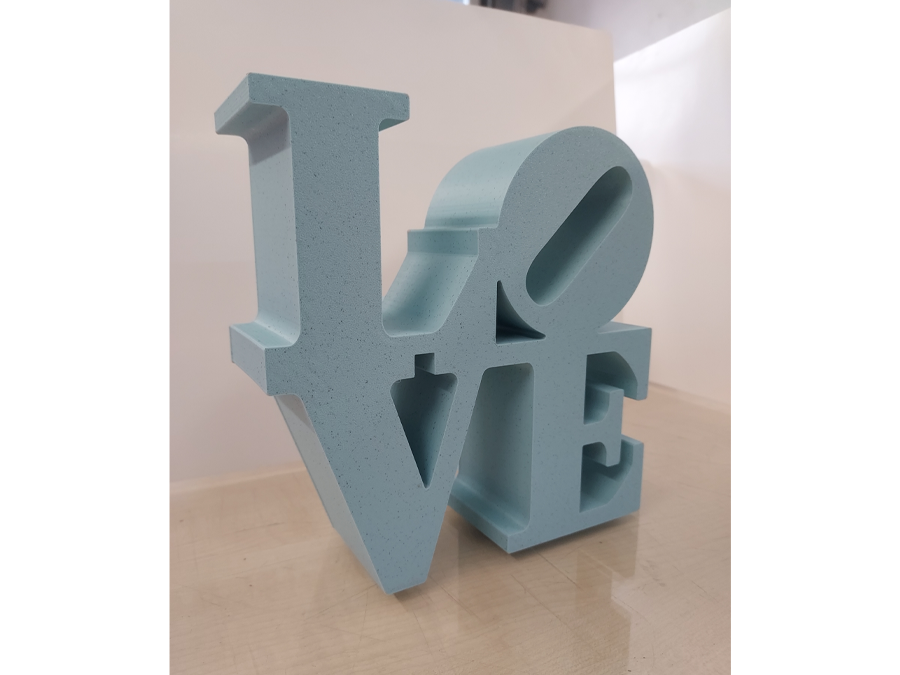 Love-Skulptur 3D Druck Skulptur 3 Größen 3D-0012
