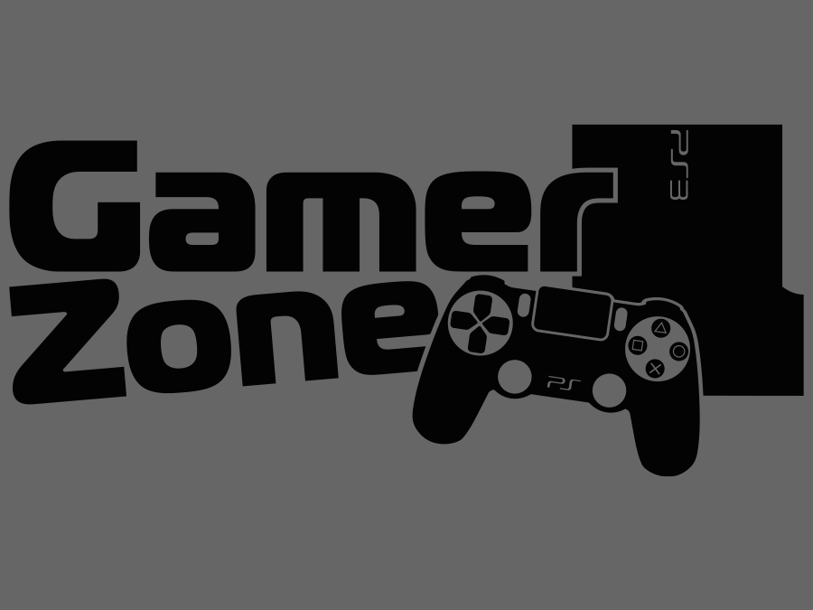 Wandtattoo Gamer Zone 2 farbig 120 x 53 cm WT-0108