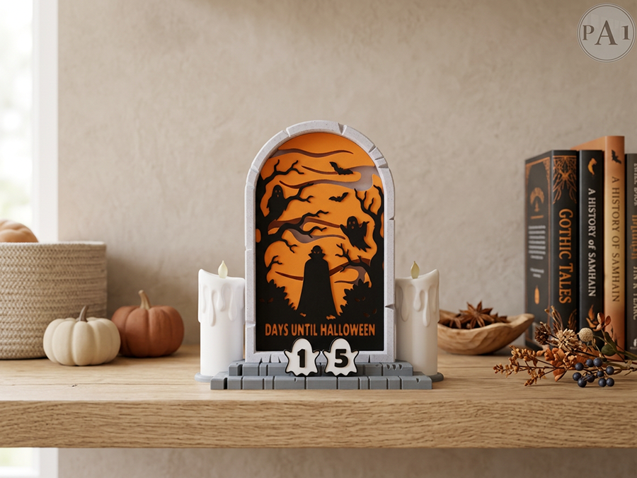 Vampire Countdown Calendar | Halloween Countdown Calendar
