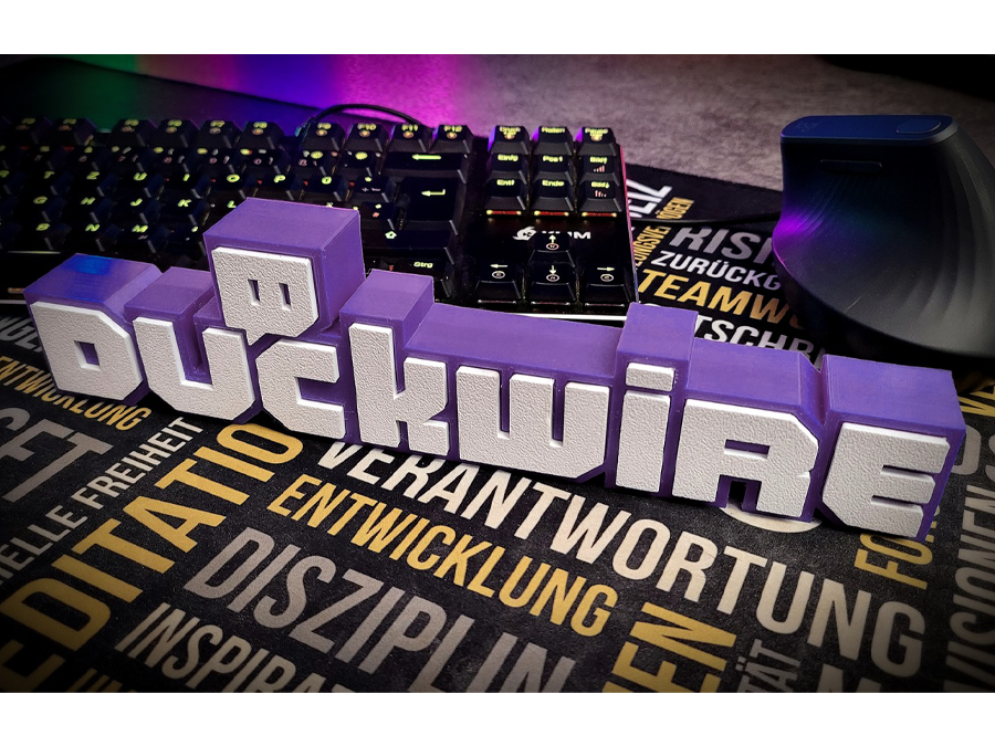 Twitch Kanalschild personalisiert 3D-0001